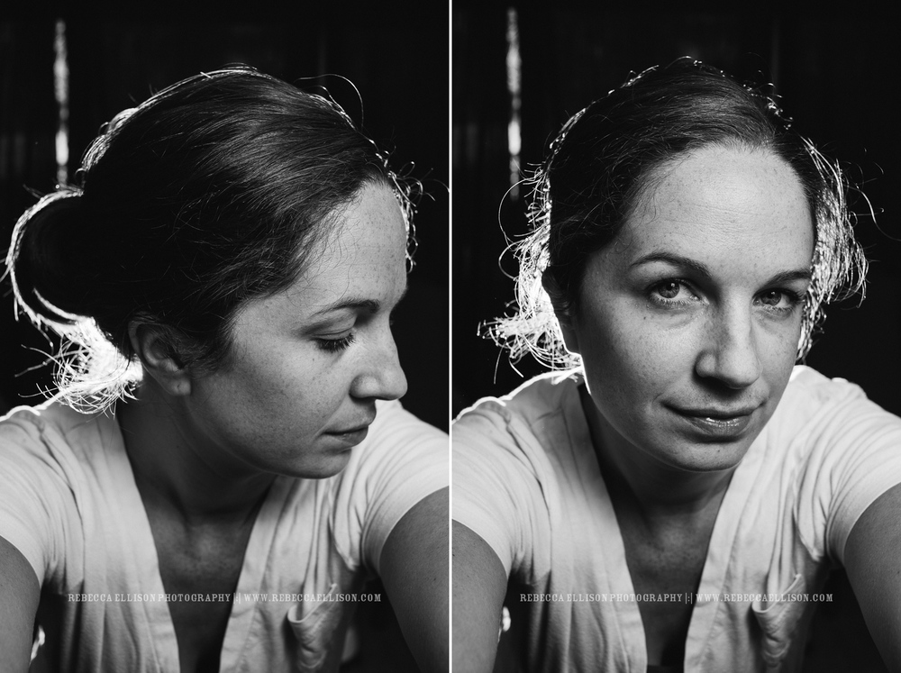 self portrait of Seattle wedding photographer Rebecca Ellison