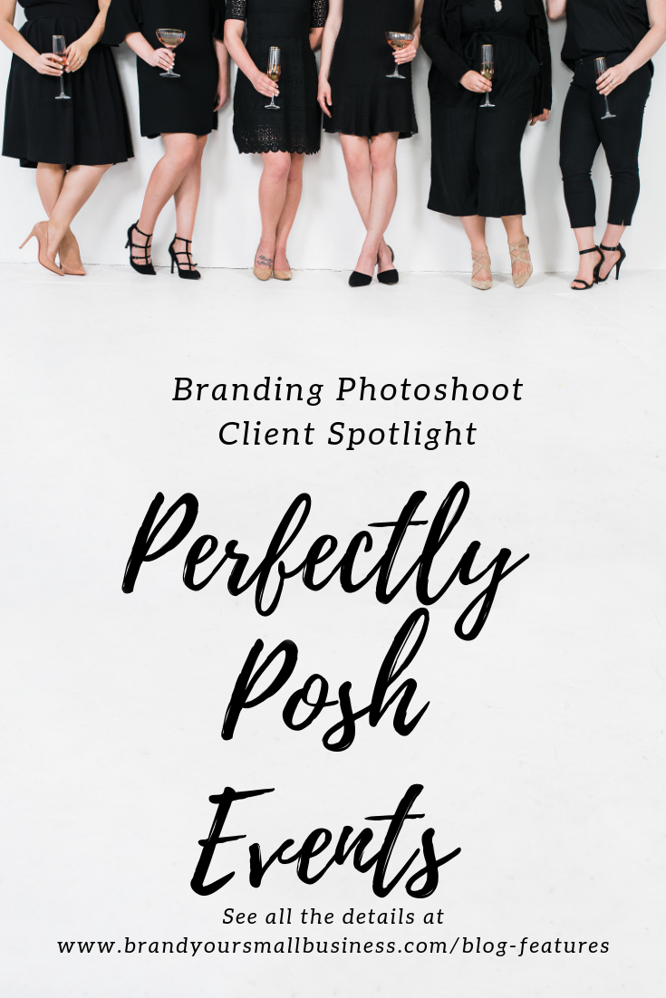 client spotlight for branding photo session with wedding planner