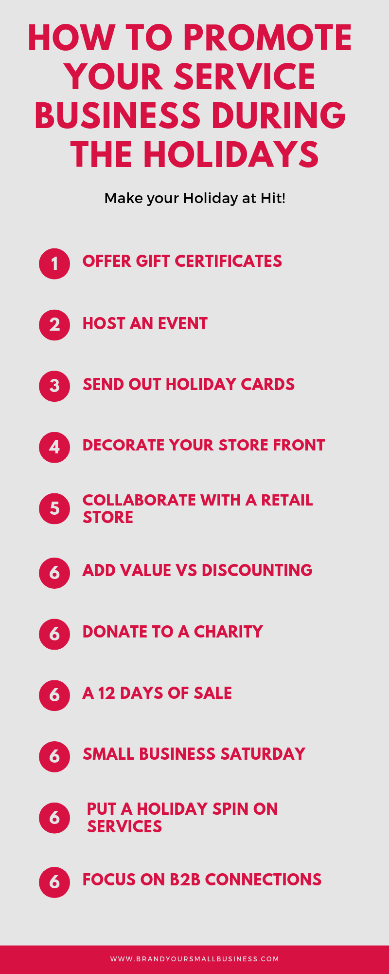 How to promote your Service Business in the Holidays