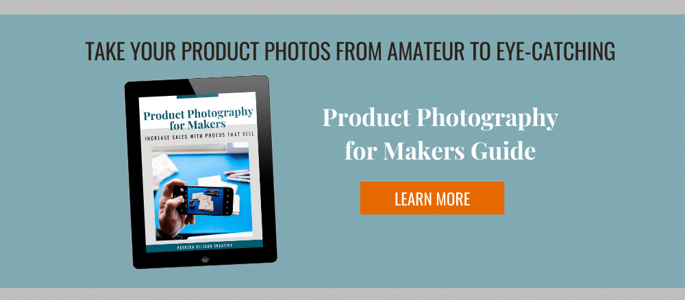 product photography guide for makers and product businesses