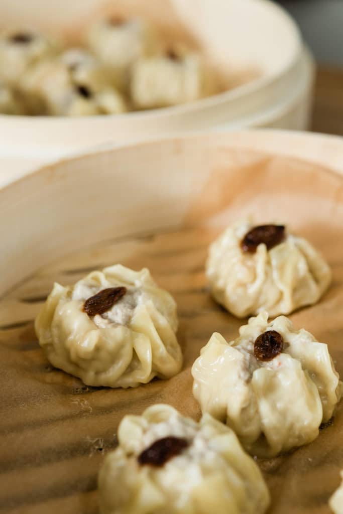food photo of dumplings during personal branding photos of personal chef