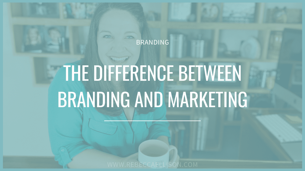 the difference between branding and marketing