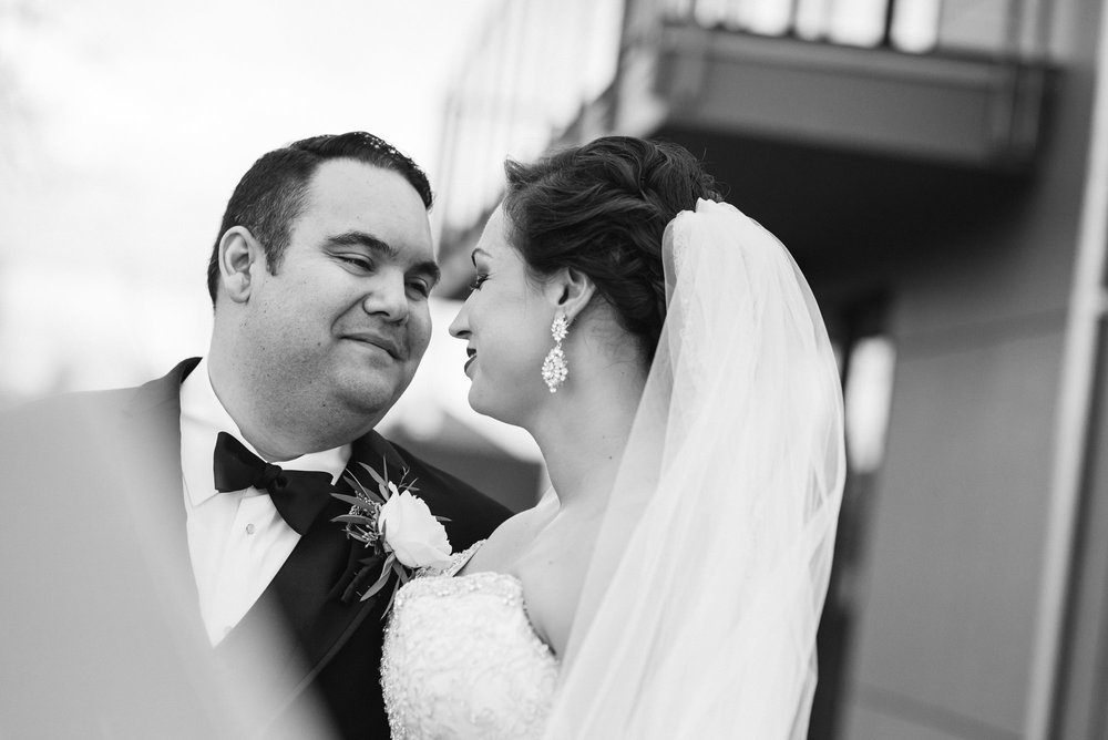 outdoor winter portraits for Fremont Foundry Wedding in Seattle