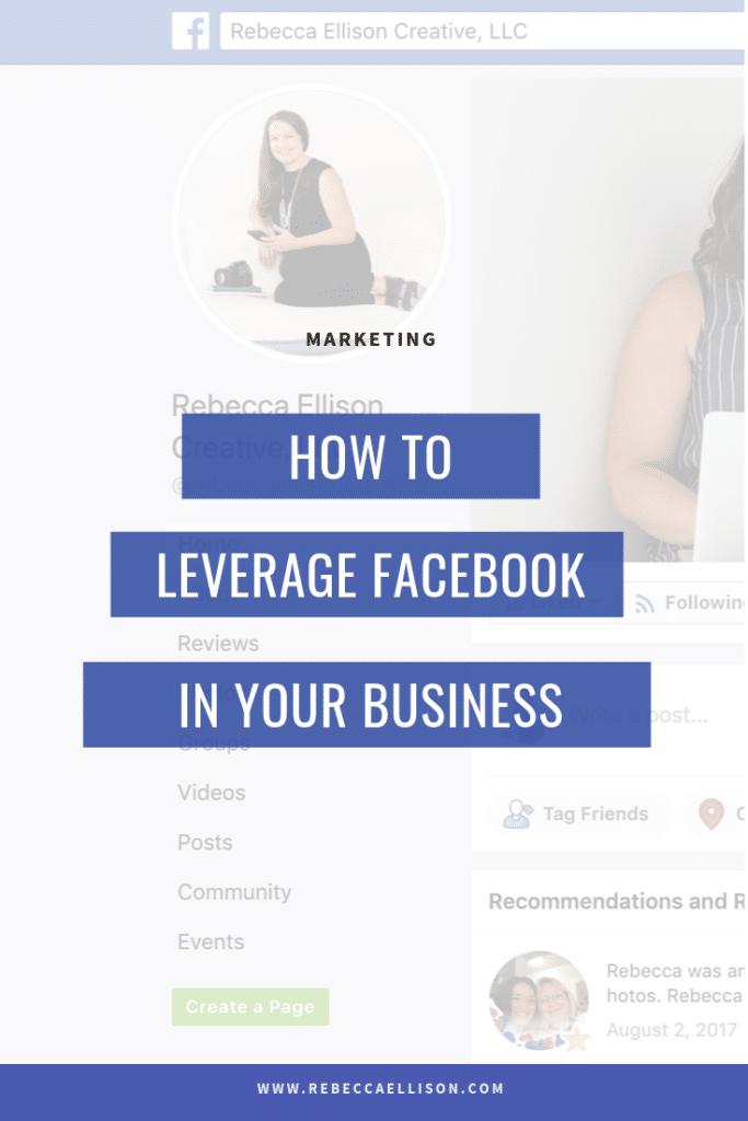 How to leverage facebook in your business marketing