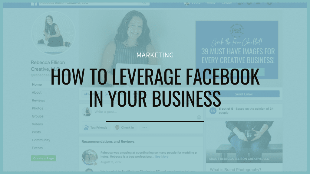 How to leverage Facebook for your business