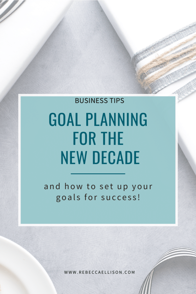 goal setting for the new decade