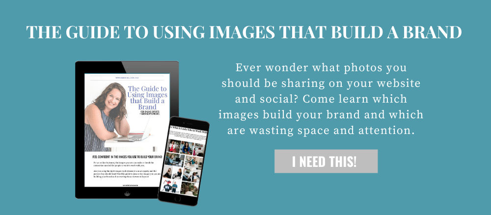 Free guide to using images that build a brand