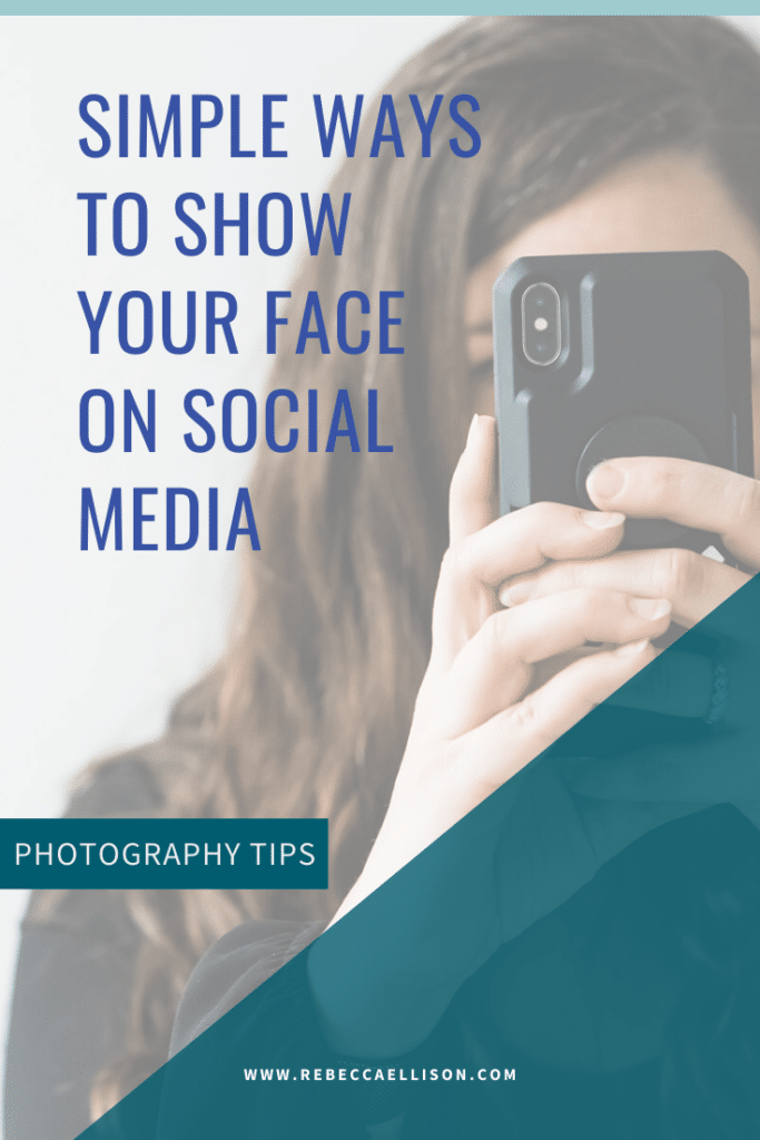simple ways to show your face on social media