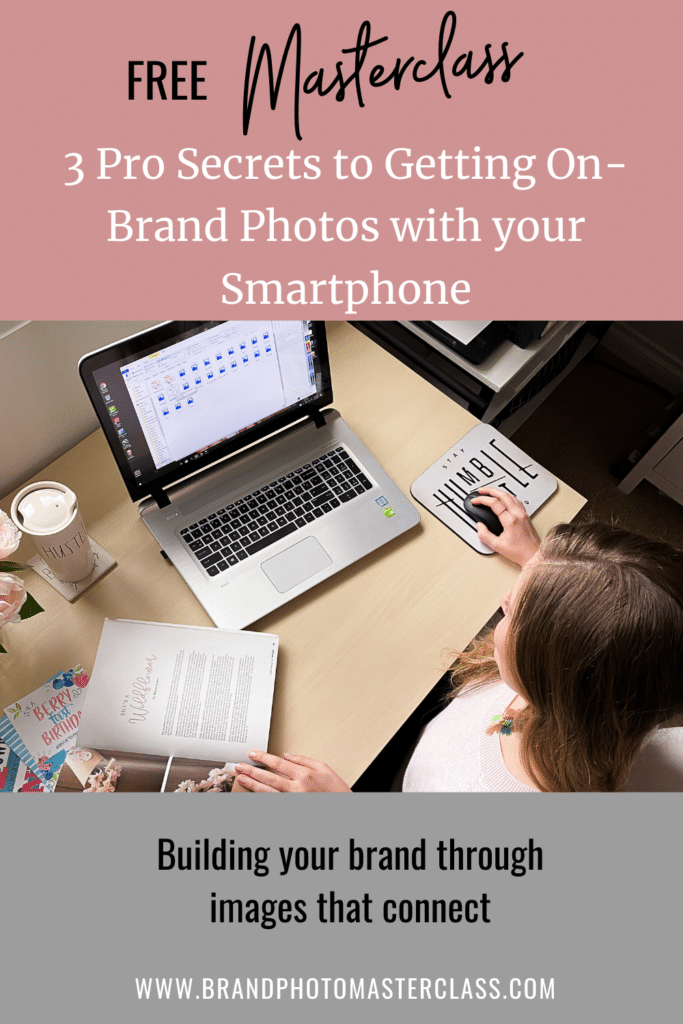 Free masterclass - 3 pro tips to getting on-brand photos with your smartphone