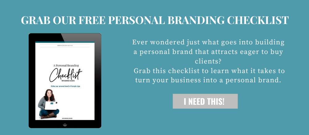 personal brand checklist upgrade