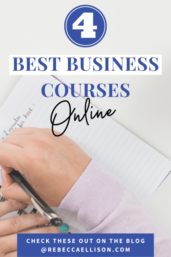 Round up post of the best business courses online, that I've taken to help grow my online business. 