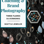 brand coaching and brand photography for jeweler in Seattle