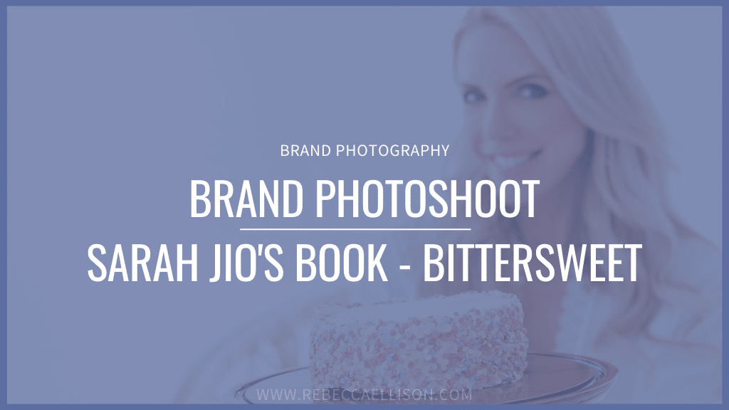 brand photoshoot Sarah Jio's book Bittersweet