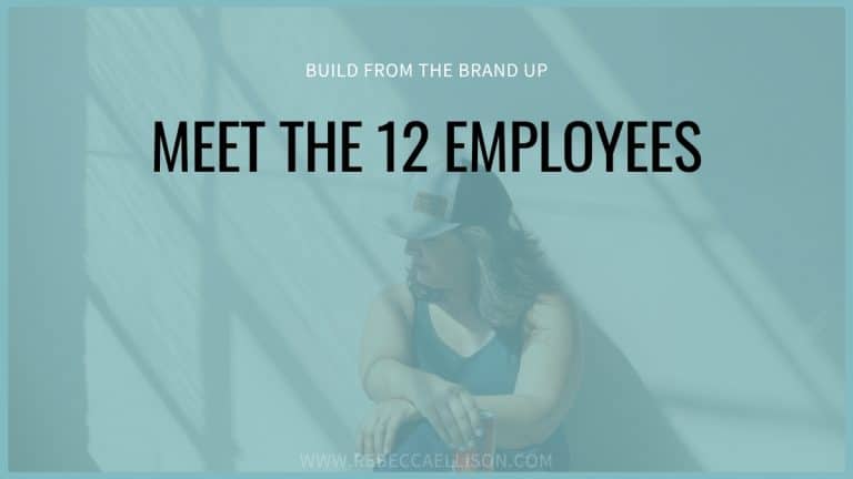 Rebecca Ellison personal brand strategist — meet the 12 employees running YOU Inc.
